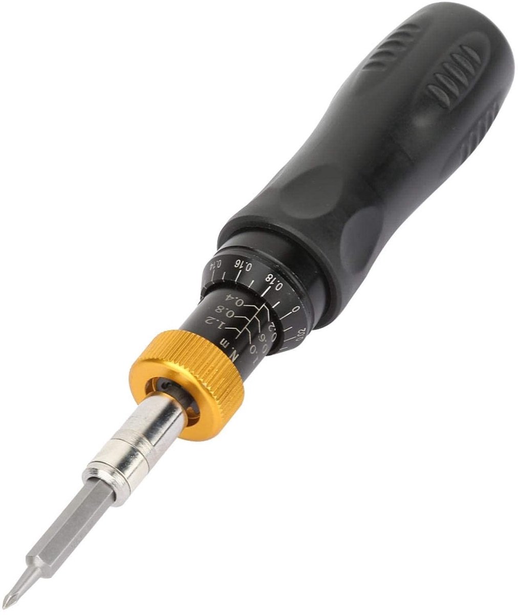 Dailygoody - Koppelingsschroevendraaier - Verstelbaar - Precisie - 0.2-1.2Nm - Multifunctioneel - Geschikt voor delicate taken