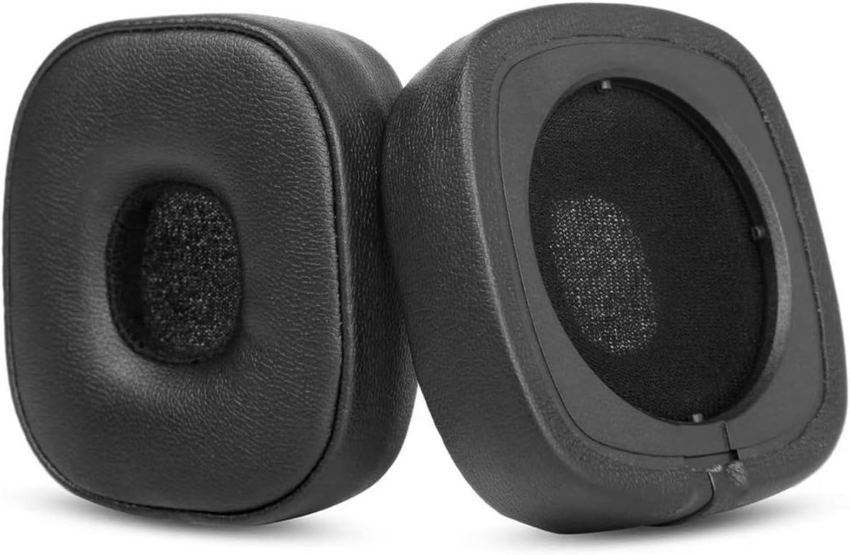 Vervangende Oorkussens voor Bluetooth Hoofdtelefoons - 65mm Geheugenfoam Oorkussens voor Comfort en Geluidsisolatie (Zwart)