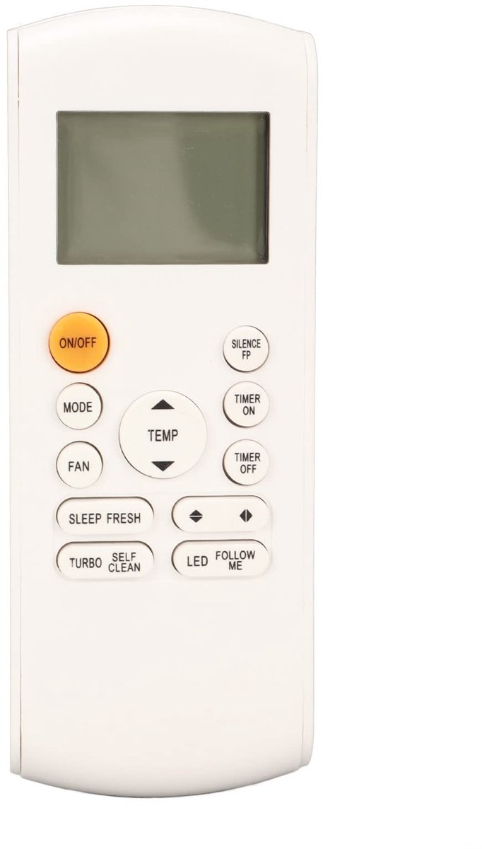 Dailygoods - Dailygoody - Universele Airconditioner Afstandsbediening - Vervangend voor R57 Serie - Handig en gebruiksvriendelijk - Geschikt voor R57B1 RG52A2 ...