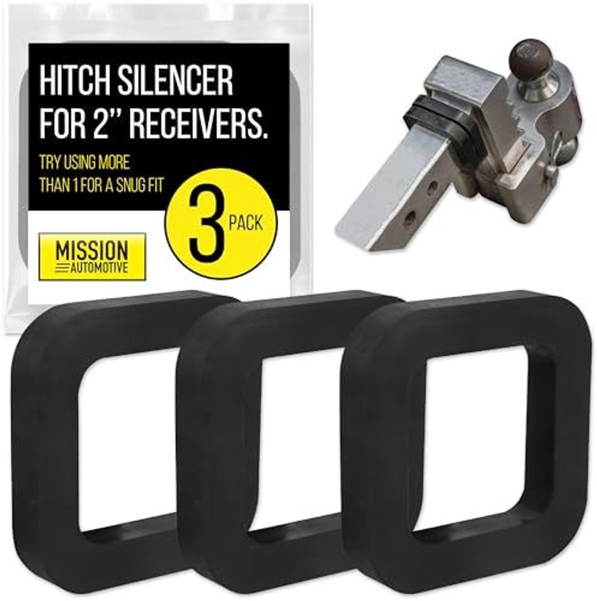 Dailygoods - Dailygoody - Clutch Receiver Silencer Pad - Geluiddemping - 2 Inch - Verhoogt duurzaamheid - Vermindert rattling - Geschikt voor Auto, Motor