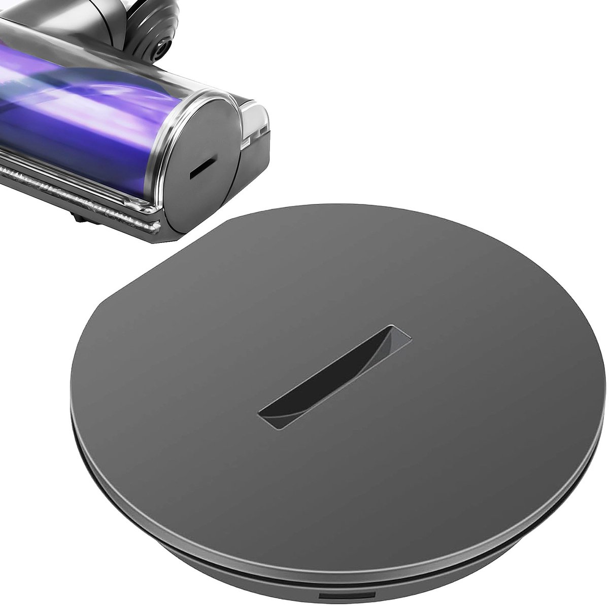 Dailygoods - Dailygoody - Zijafdekking Borstelkop - V-ball Wielaccessoires - Hoogwaardige Kunststof - Stofzuiger Accessoire - Geschikt voor Dyson V7 V8 V10 V11