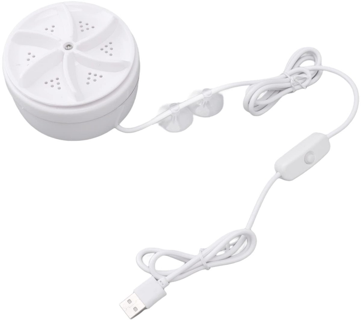 Dailygoods - Dailygoody - Mini-ultrasone Wasmachine - Draagbare wasmachine - Efficiënte reiniging - Compact formaat - USB-aansluiting - Handig voor thuis en school