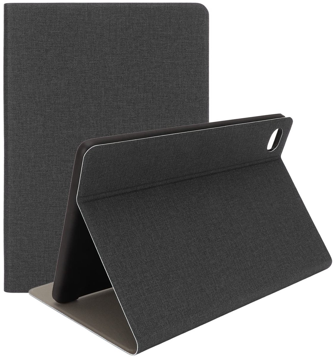 Dailygoods - Dailygoody - Case voor M40PLUS/P30S/P40HD - Multi-hoekverstelling - Zwart - Allround Bescherming - PU Lederen Tablethoes