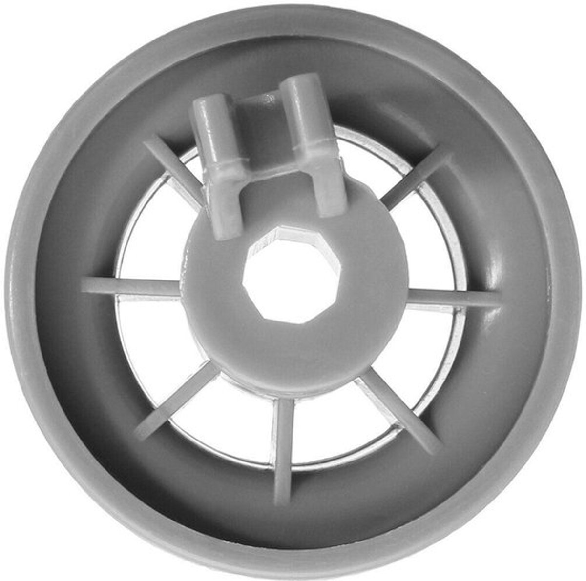 8 stuks - Geschikt voor Bosch Siemens Neff 165314 - Vaatwasseraccessoires - Wieltjes
