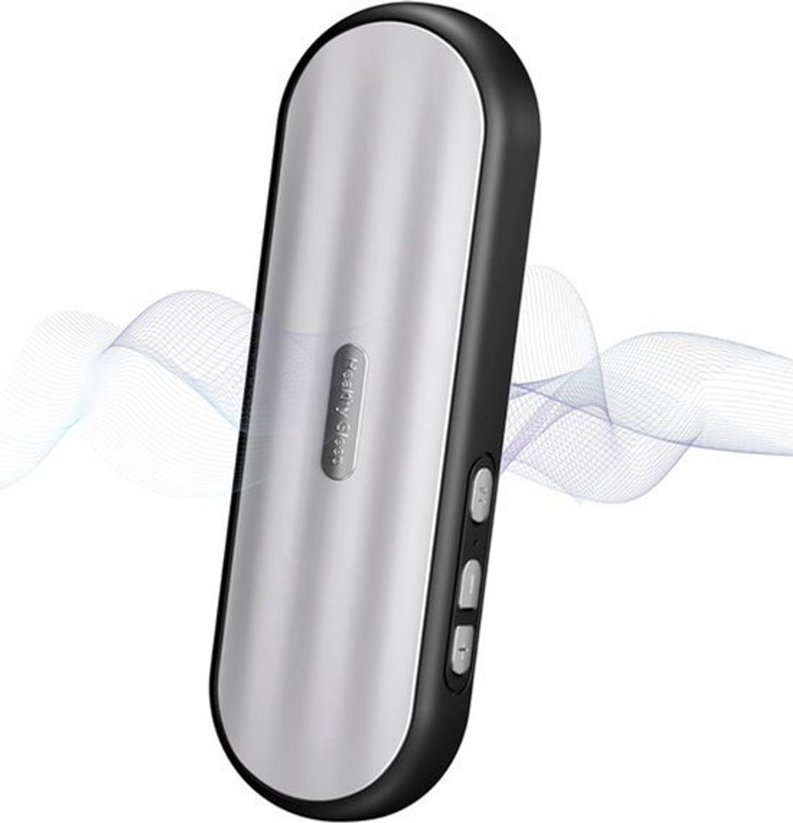 Privé Bluetooth-luidspreker onder het kussen: draagbare slaaphulp met botgeleidingstechnologie en witte ruis