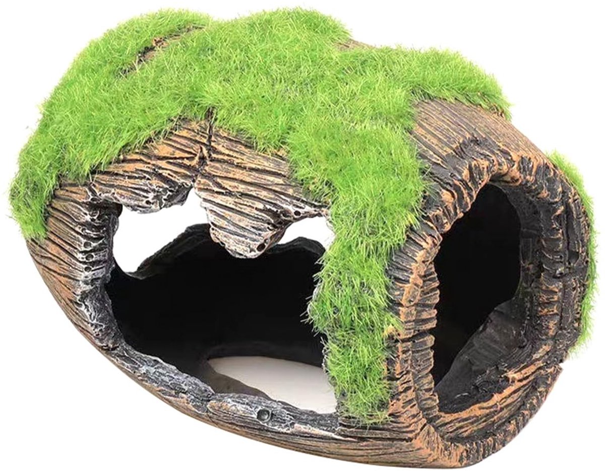 Dailygoods - Gebroken Vat Aquariumdecoratie voor Kleine Dieren