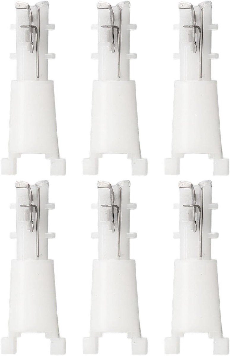 Vervangende Trimkoppen - Neushaar Trimmer - Persoonlijke Verzorging - Roestvrij Staal - 20 Stuks - Zilver