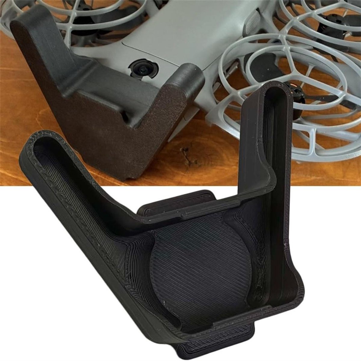 Antenne Beschermer - Draagbare Opslag - Veilige Transport - 3D Geprint PETG - 6.5 cm - Zwart