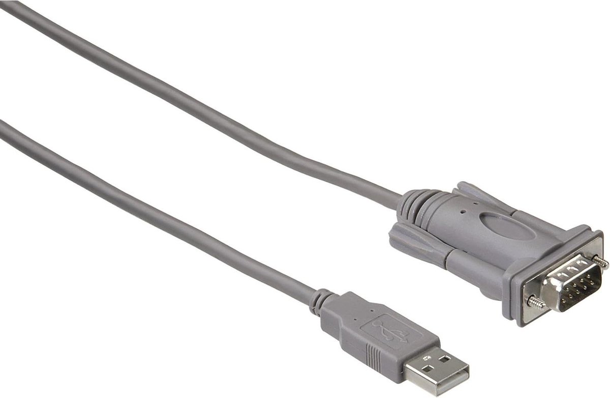 USB naar Seriële Converter - Adapter Kabel - Apparaten Verbinden - Hot-plug Play - 9 Pin - Grijs