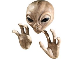 Design Toscano PD0434 De Alien van Roswell plaat los bruin