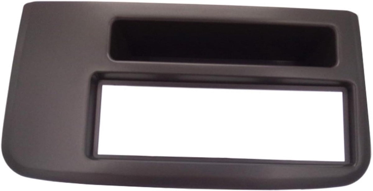 Autoradio Fascia - Dashboard Adapter - Auto Interieur - Naadloze Pasvorm - 1 Din - Zwart