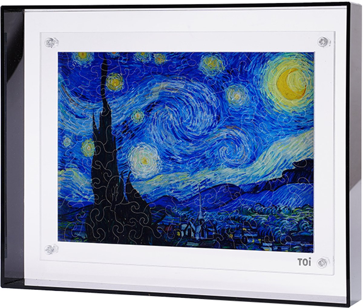 Sterrennacht 3D Puzzel van Acryl - Kunst Bouwpakket voor Volwassenen
