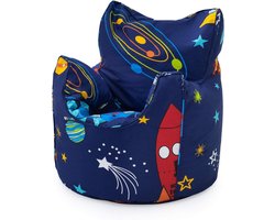 Ready Steady Bed Kinderstoel voor Kinderen | Comfortabel Kinder Meubilair | Zachte Kinderveilige Zitplaats Speelkamer Bank | Ergonomisch Ontworpen Zitzak Stoel (Ruimte Jongen)