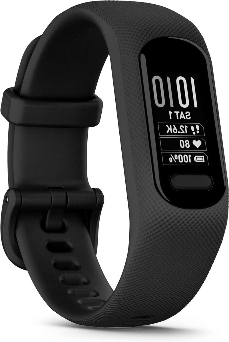 Fitness Tracker - Activiteitstracker Slim - Gezondheid Bijhouden - Groot Helder Scherm - 7 Dagen Batterij - Zwart