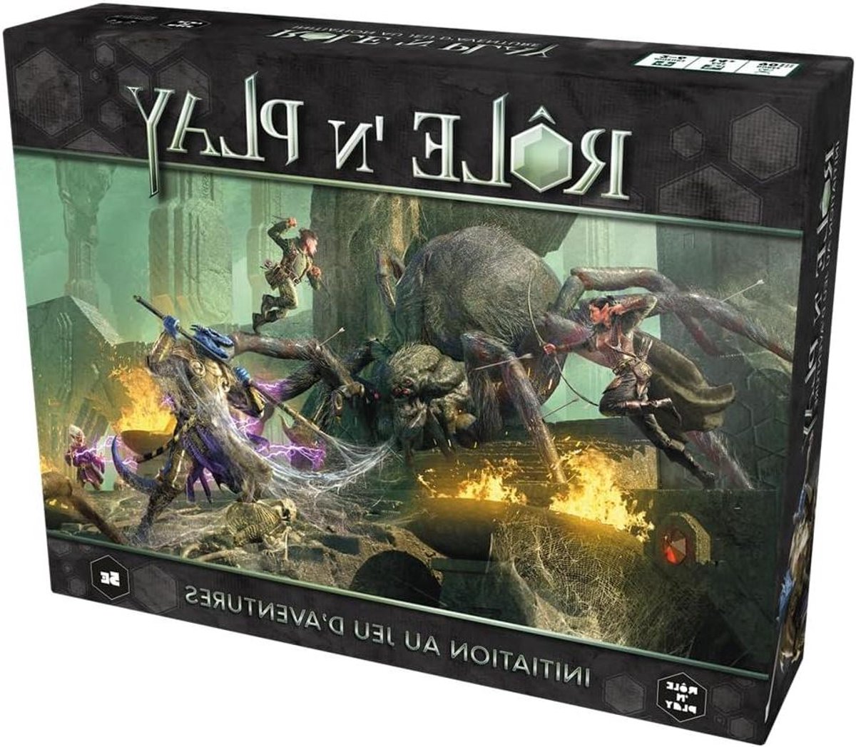 Avontuurspel Starterbox - Rollenspel Set - Verhalen Ontdekken - Voor 2-6 spelers - 90 min speelduur - Zwart