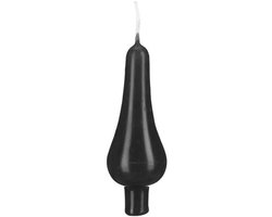 Kerstboomkaarsjes - Kaarsjes set - Kerstsfeer creëren - RAL-keurmerk kaarsen - 90 x 30 mm - Zwart