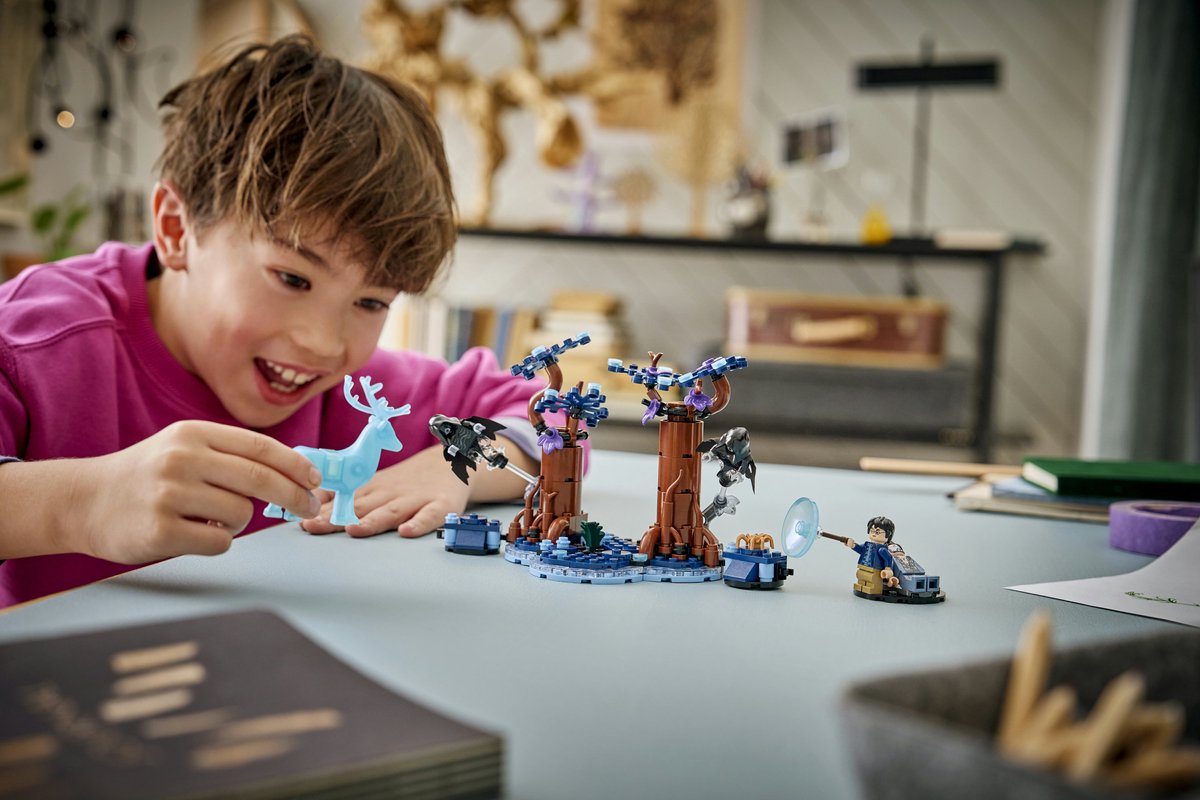 LEGO Harry Potter Verboden Bos: Expecto Patronum Bouwbaar Dieren Speelgoed voor Kinderen 76475 – foto 2
