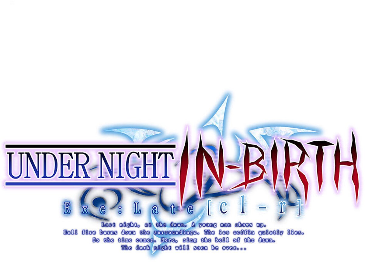Nintendo Switch - Under Night In-Birth Exe: Late[cl-r] - Collector's Edition - New & Sealed