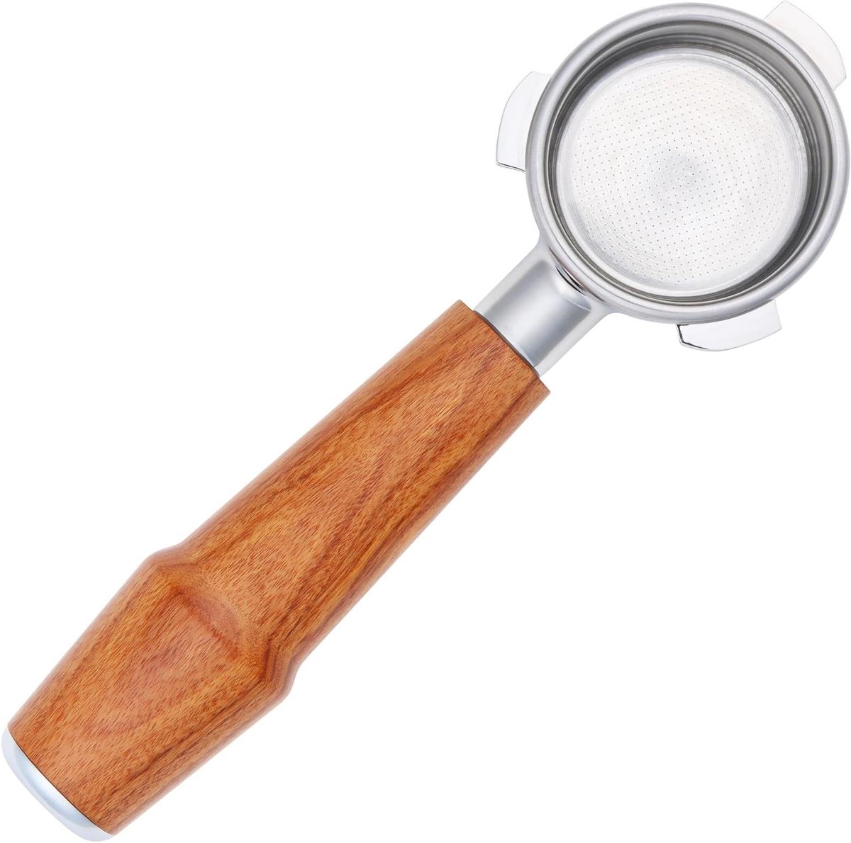 Bodemloze Portafilter Espresso Filterhouder Perfecte Espresso Maken Roestvrij Staal Kwaliteit 54 mm Rood