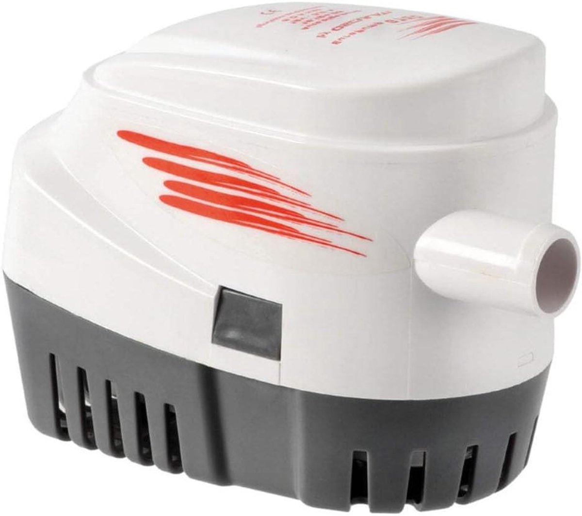 Automatische Bilpomp - Waterpomp Boot - Water Afvoeren - Geïntegreerde Sensor - 38 Liter/Min - Grijs