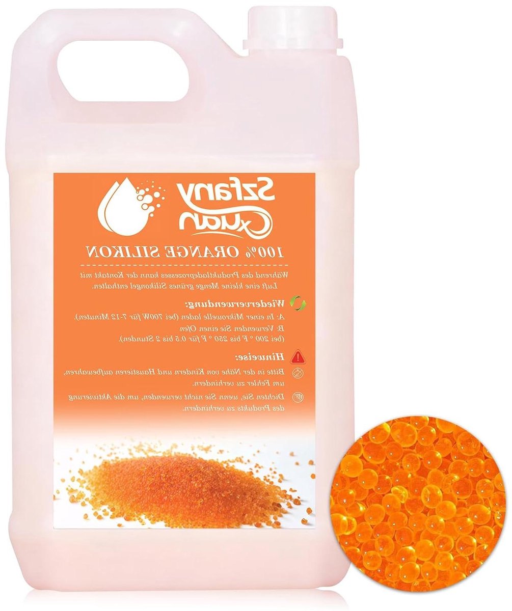 Silicagel Droogmiddel - Vochtvreter Korrels - Bescherming Tegen Vocht - Herbruikbaar Met Indicator - 1 kg - Oranje