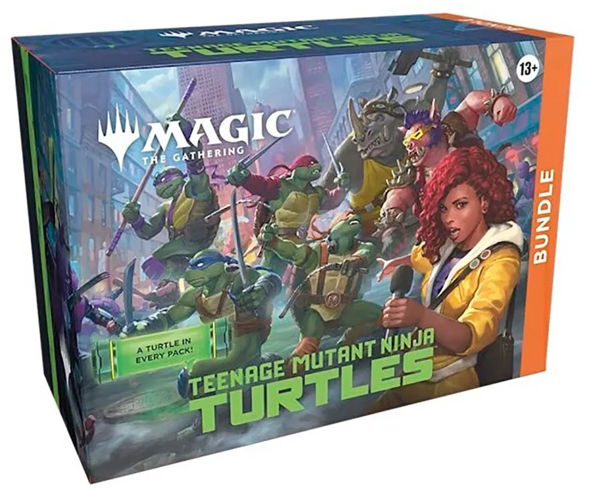 Magic: The Gathering Teenage Mutant Ninja Turtles Bundle Englisch – 9 Play-Booster, Foil-Promo, Spielkarten, Sammelset - Afbeelding 4