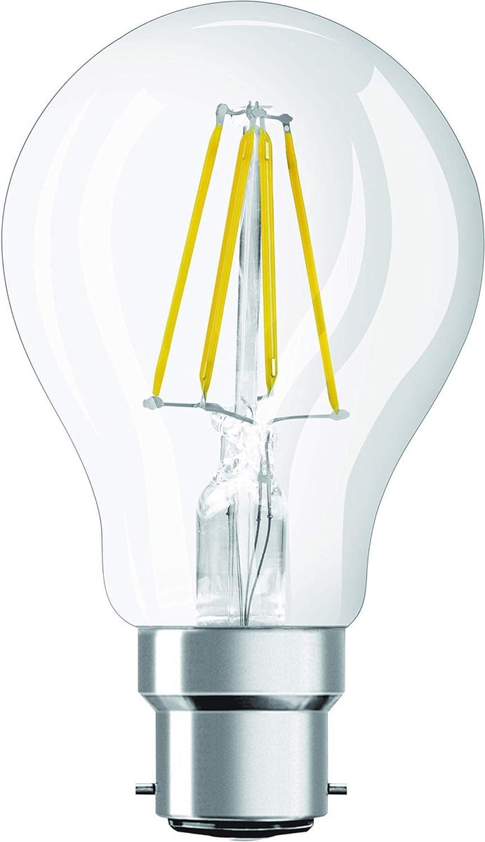 LED Lamp - Filamentlamp Gloeilamp - Sfeerverlichting Thuis - Energiezuinig Warm Licht - 470 Lumen - Warm Wit