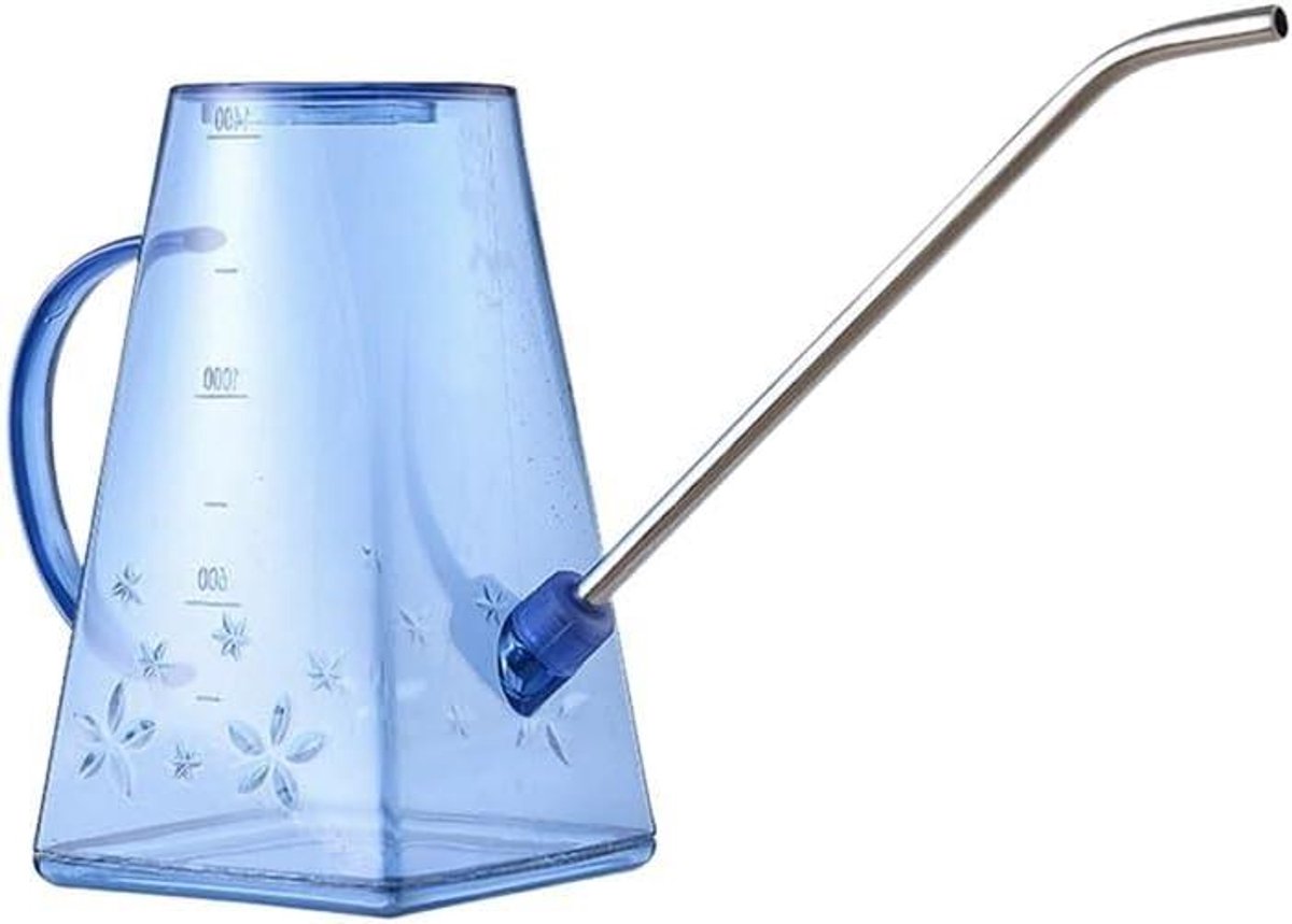 Gieter - Bloemsproeier Tuingieter - Planten Water Geven - Roestvrijstalen Mondstuk - 1.4 Liter - Blauw