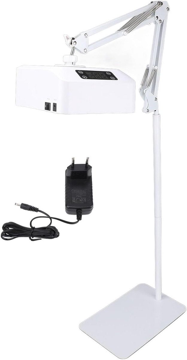 UV LED Nagellamp - Gelnageldroger Lamp - Nagels Uitharden - 360 Graden Draaibaar - 48W - Wit