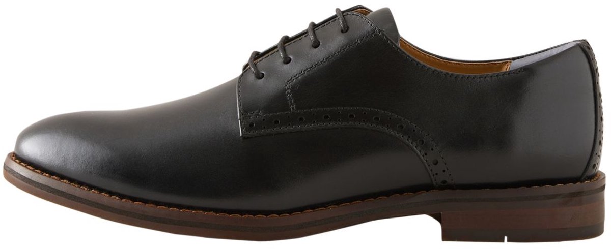 Next - Heren - Leren Derby schoenen - Bruin