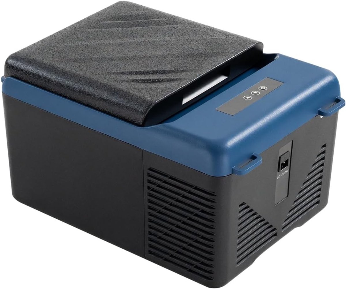 QUOVO® Compressor Koelbox - Koelbox - Elektrische Koelbox - Zwart - 50cm 38cm x 31cm