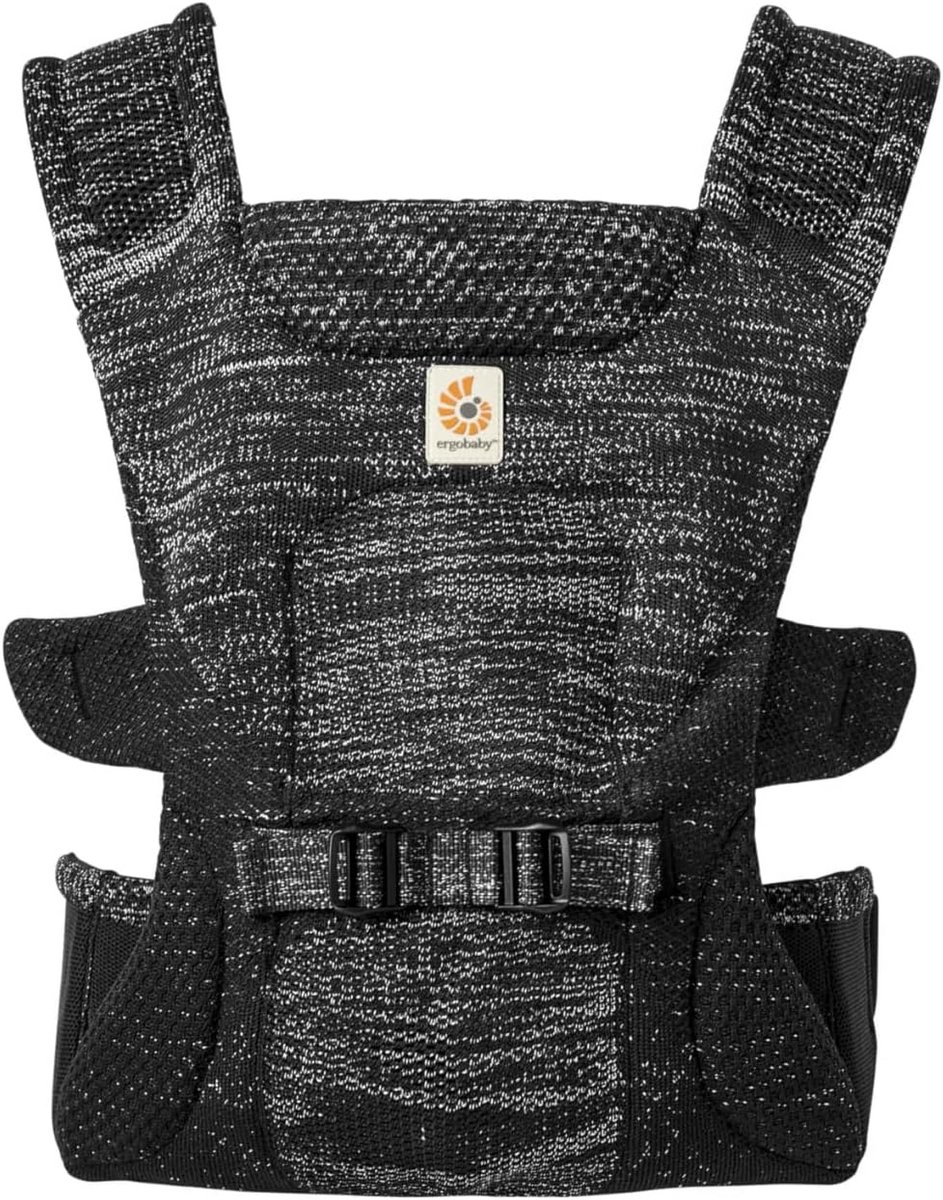 Draagzak Baby - Draagsysteem Kind - Comfortabel Dragen - Ademend Breiwerk - 3.2-16 kg - Zwart