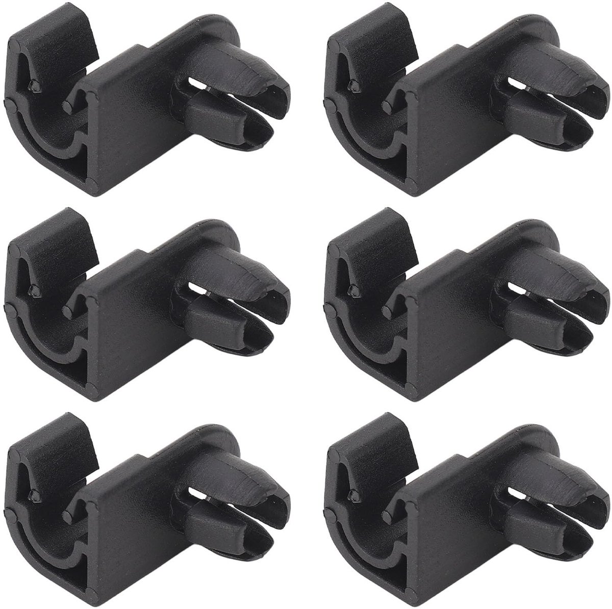 Dailygoods- Motorkapsteun Sterke Ondersteuning - Vervangingsclip - 10 Stuks - ABS - Compatibel met 2008/208/308/Partner - Zwart - Motorkapclip