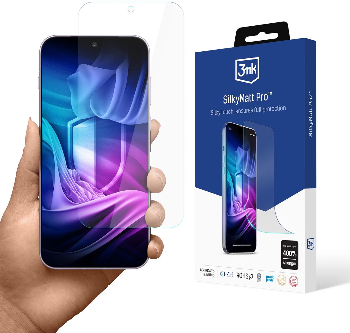 3Mk Silky Matte Pro Screenprotector Van Gehard Glas Voor Oneplus 15, Krasbestendig.