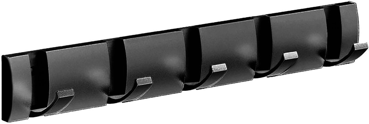 Dailygoods- Haaklaag Rack Onzichtbaar Ontwerp - Muuranker - Vouwhaak - Ruimtebesparend - Multi-doeleinden - Sterk en Flexibel - Muurhaak