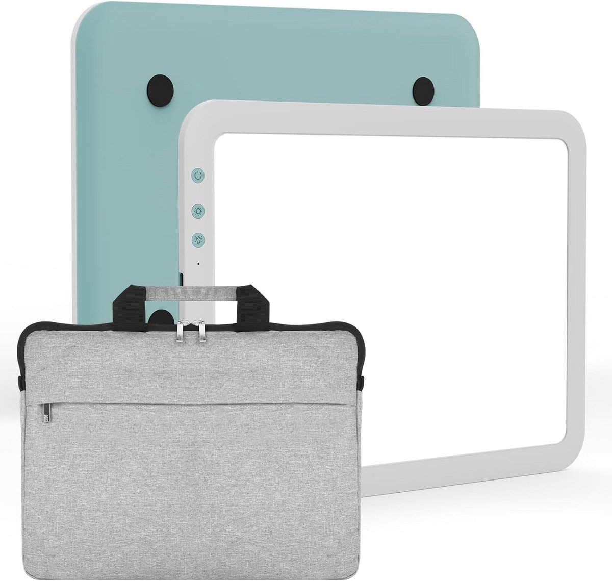 Lichtbox A4 - Tekentafel - Diamant Schilderen - Oplaadbaar Draadloos - 34.8 x 26 cm - Zwart