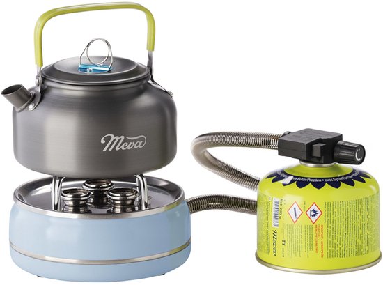 Meva BOB - Campingkooktoestel - 3 Branders - Piezo Ontsteking - 2.8 kW — afbeelding 3