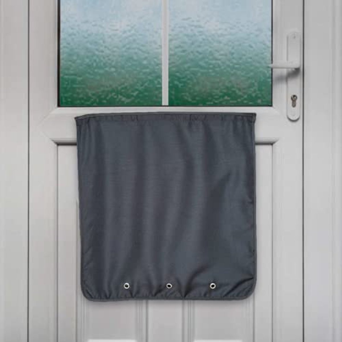 Postvanger Deur - Brievenbus Opvangbak - Post Ontvangen - Geen Schroeven Nodig - 52x51 cm - Zwart
