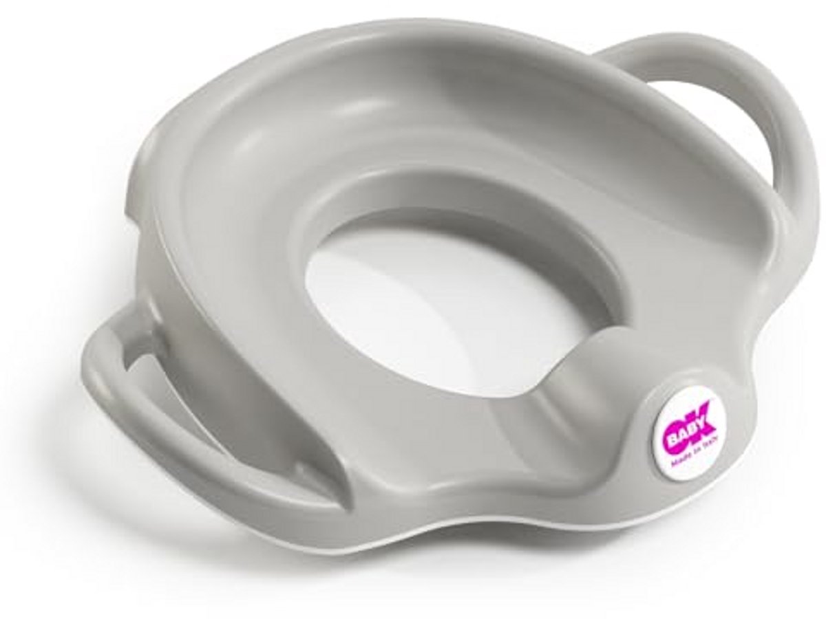 Toiletverkleiner - Kinder Potty - Zindelijkheidstraining - Antislip rand - 42 x 35 x 9 cm - Grijs