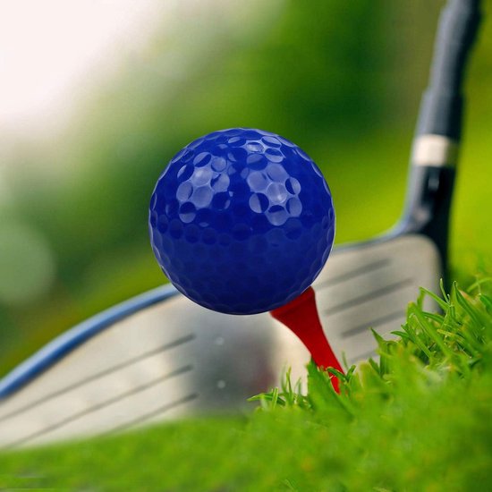 Mini Golfballen - Oefenballen Set - Golftraining Buiten - Twee Laags Constructie - 40 mm - Meerkleurig van MINI — afbeelding 3