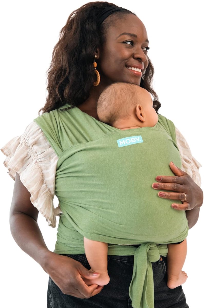 Draagdoek Baby - Babyhouder - Hechte band - Rekbare stof - 3-20 kg - Kiwi