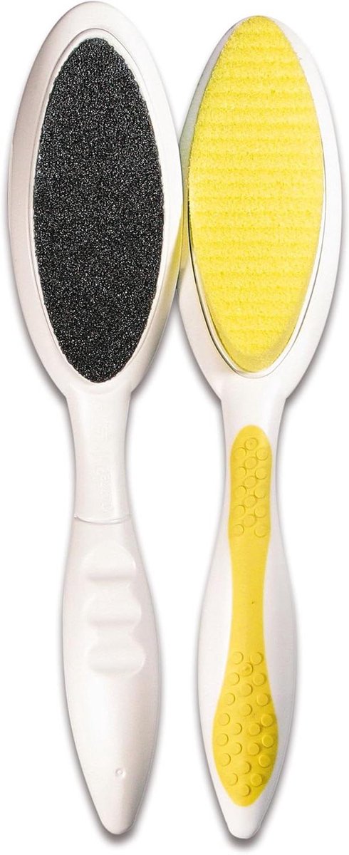 Dubbele Voetvijl - Eeltverwijderaar - Voetverzorging Thuis - Amaril & Puim - 24 cm - Gesorteerd