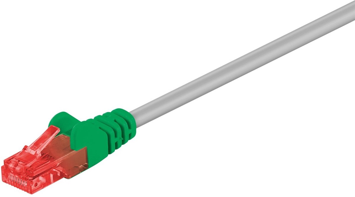 CAT6 UTP kabel 1 meter Grijs
