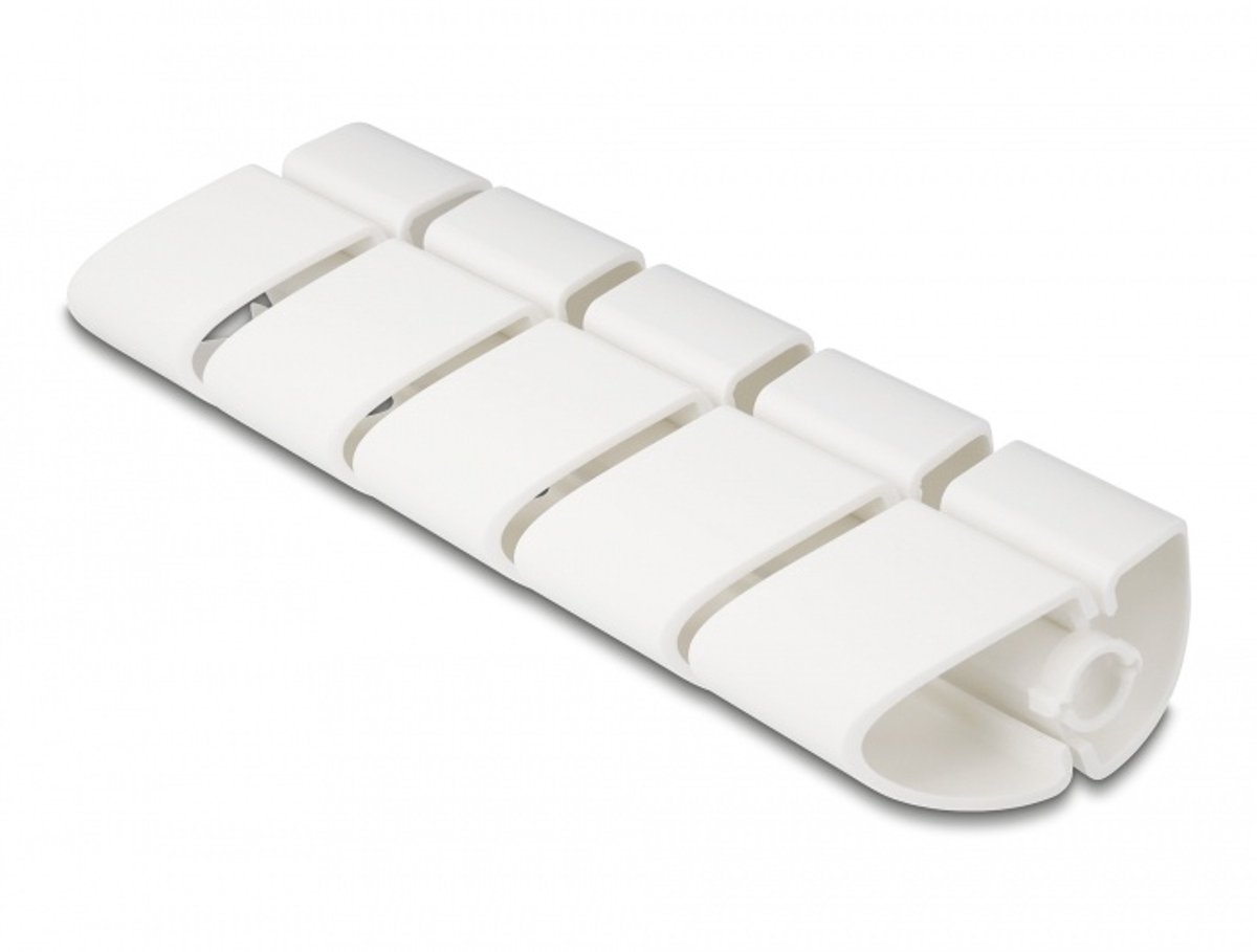 Montagelement voor kabelkanaal 75 x 45 mm 5 stuks wit