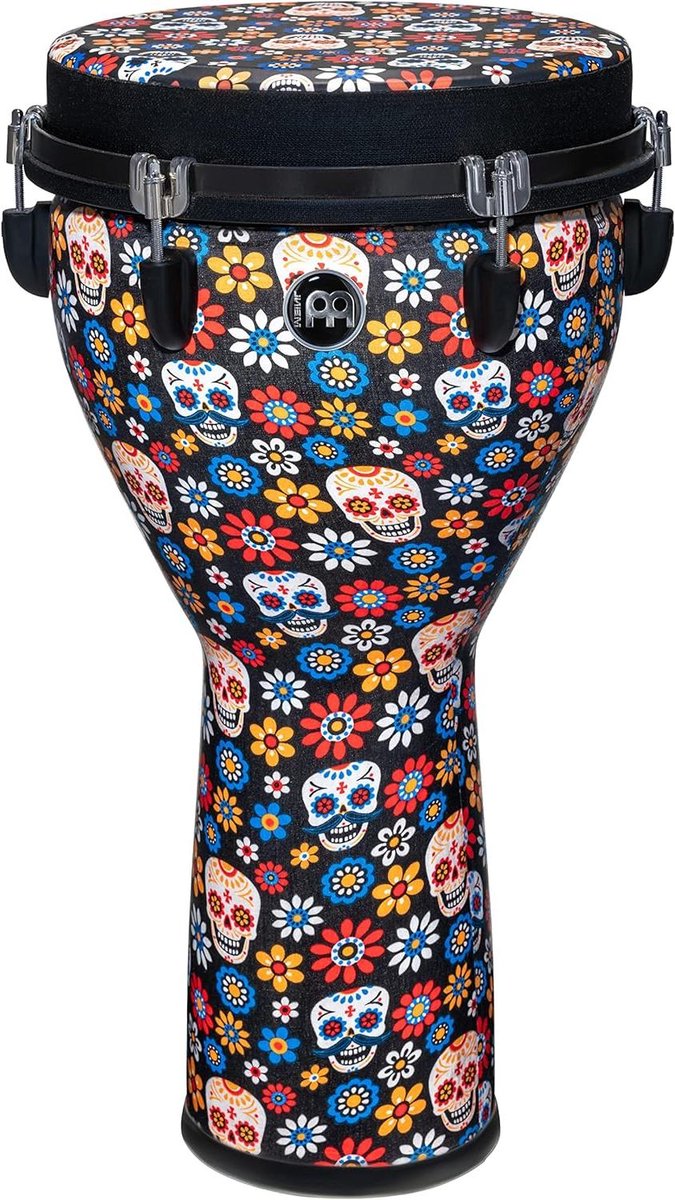 Jumbo Djembe - Handtrommel - Muziek Maken - Ontworpen Drumhoofd - 30 cm - Dag van de Doden