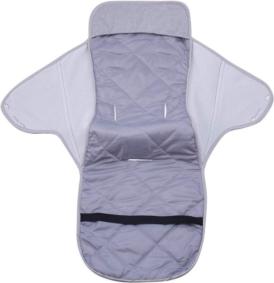 Voetenzak Kinderwagen - Babyzak - Bescherming Buiten - Waterdicht Materiaal - 40 cm - Zwart — afbeelding 4