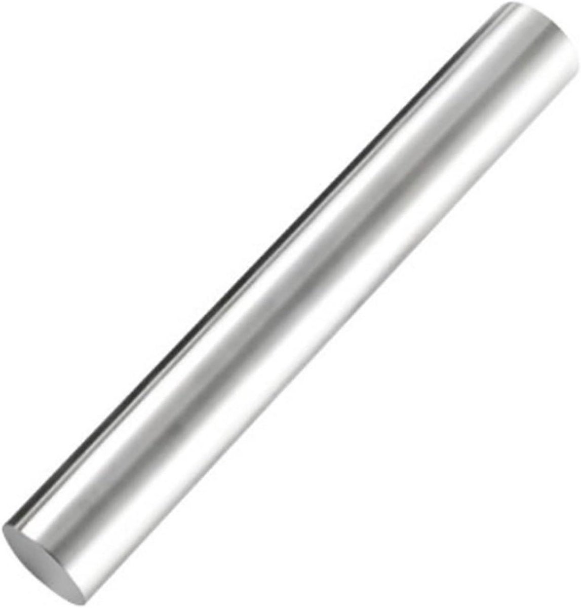 Deegroller - Bakroller Metaal - Koekjes Bakken - Vaatwasserbestendig - 25 cm - Zilver
