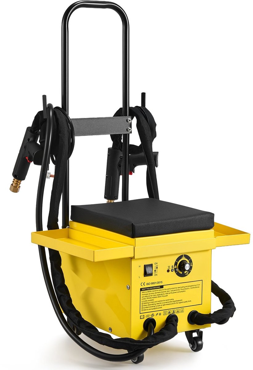 Auto carrosserie deukreparatieset - Puntlasser 4,5 kW - 6 Lasstanden - 2 Laspistolen - Alles-in-één Deuktrekker - Voor Werkplaats en Doe-het-zelf