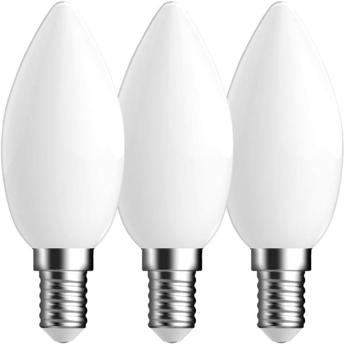 LED Lampen - Filament Lampen - Sfeerverlichting Creëren - Energiezuinig - Set van 3 - Wit