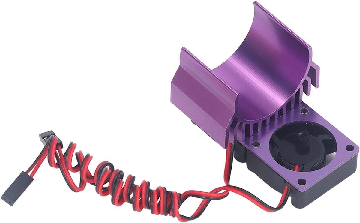 RC Auto Ventilator - Motor Koeler - Hobby Gebruik - IP44 Waterdicht - 1/10 Schaal - Paars